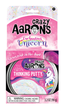 Load image into Gallery viewer, Crazy Aaron&#39;s Thinking Putty: Enchanting Unicorn Glow in the Dark- 10cm Tin