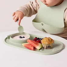 Load image into Gallery viewer, B.Box Silicone Roll &amp; Go Mealtime Placemat: Sage