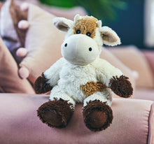 Load image into Gallery viewer, Warmies Heatable Soft Toy: Cow