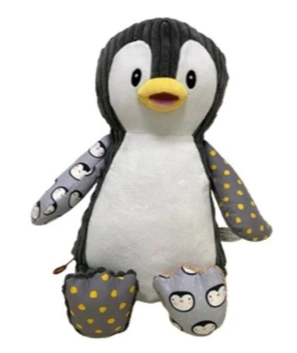 Crinkles the Sensory Weighted Penguin: 2.5kg