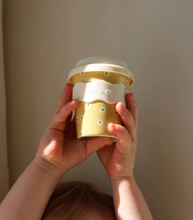 Load image into Gallery viewer, Chino Club Babychino Cup: Yellow Daisy 4oz
