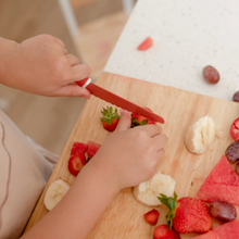 Load image into Gallery viewer, KiddiKutter Child Safety Knife: Red