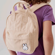 Load image into Gallery viewer, Miffy Canvas Back Pack - Small: Cream