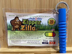 Chubuddy Chewable Zippa Zilla Blue