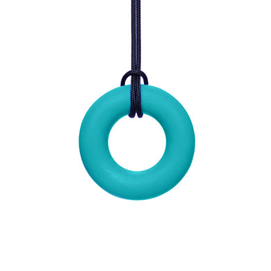 ARK Therapeutic Chewable Ring Necklace Smooth: Teal XT