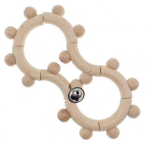 Hess-Spielzeug Baby Rattle Natural: On Sale was $19.95