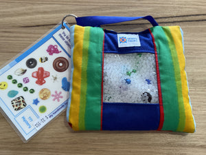 Exploratory Sensory Bags: Rainbow