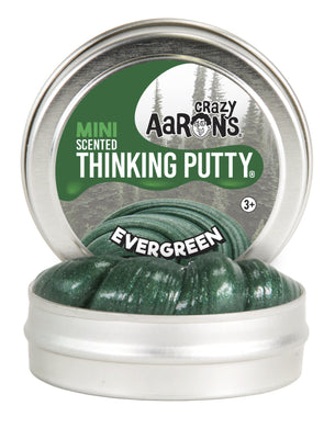 Crazy Aaron's Thinking Putty: Evergreen (Pine Tree Scented) 2