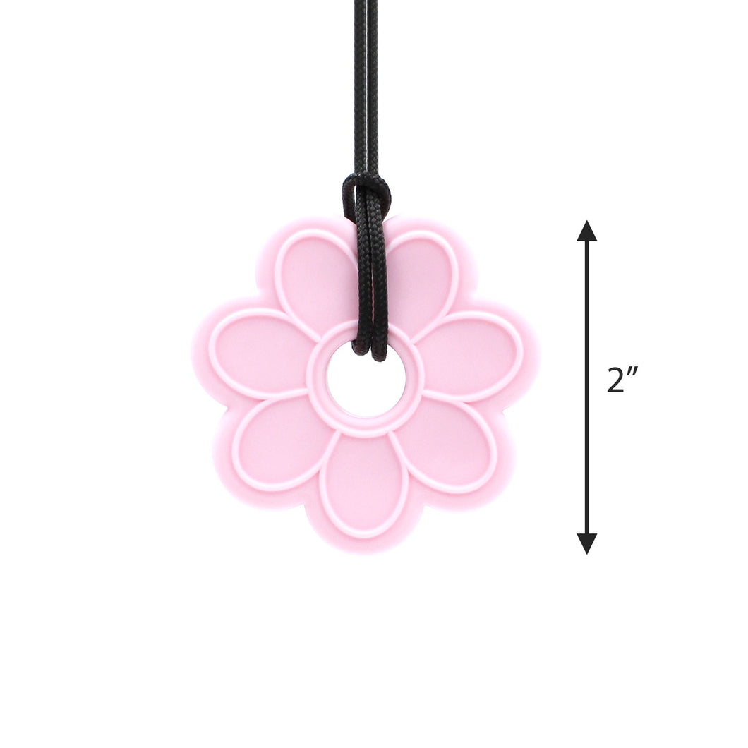 ARK Therapeutic Flower Chew Necklace: Peony Light Pink (Std)