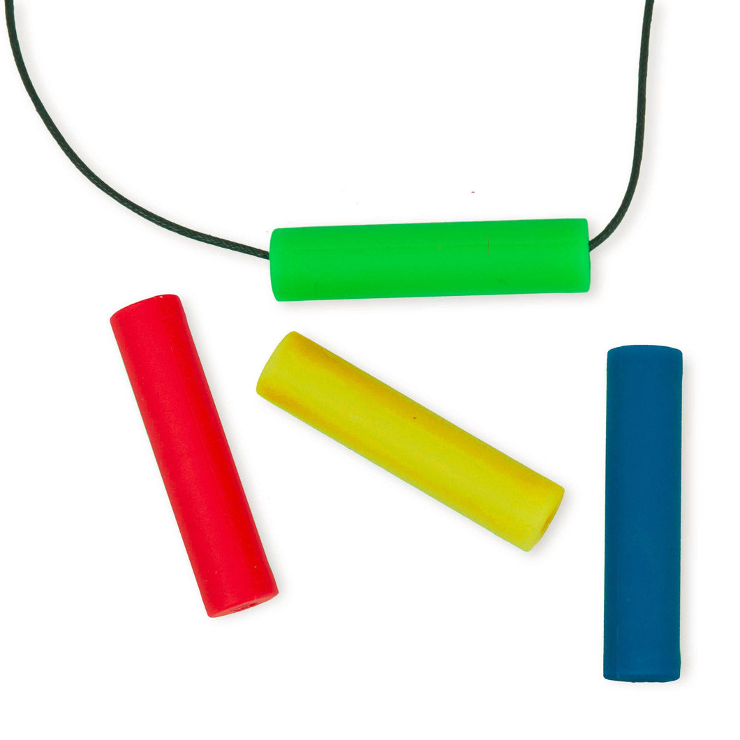 Chewigem Chubes Chew Necklace: Multi Colour