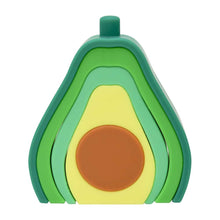 Load image into Gallery viewer, Annabel Trends Silicone Stackable Toy – Avocado: On Sale was $34.95