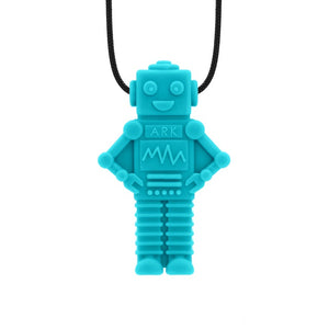ARK Therapeutic Robot Robo Chew Necklace: Teal XT