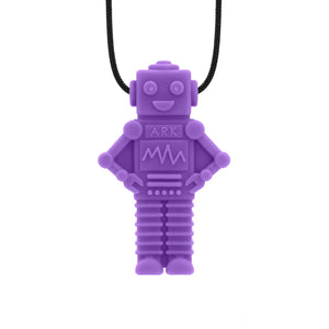 ARK Therapeutic Robot Robo Chew Necklace: Purple XXT