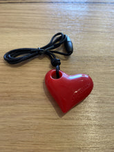 Load image into Gallery viewer, Jellystone Designs Chew Necklace: Heart - Red - The Sensory Studio