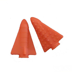 Jellystone Designs Rocket Chewable Pencil Topper - Orange