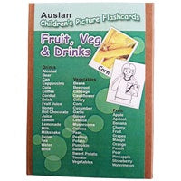 AUSLAN Picture Cards - Fruits, Vegetables & Drinks