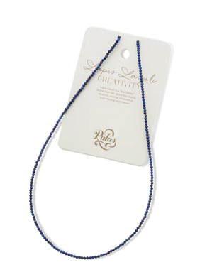 Palas Jewellery Empower Gem Necklace: Lapis Lazuli (Creativity)