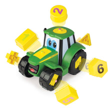 Load image into Gallery viewer, John Deere Learn &#39;N&#39; Pop Shape Sorter Tractor