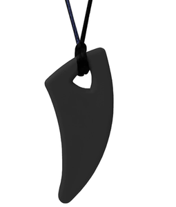 ARK Therapeutic Shark Tooth Chew Necklace: Black XT