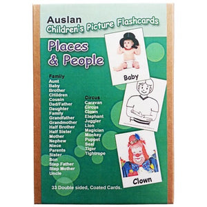 AUSLAN Picture Cards - Places & People