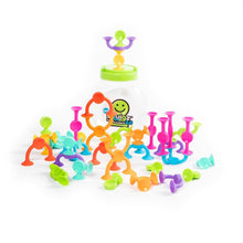 Load image into Gallery viewer, Fat Brain Toys Squigz 2.0 - 36 piece Set