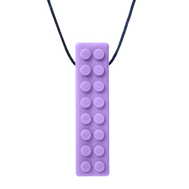 ARK Therapeutic Brick Chew Necklace (Textured) Lavender XXT