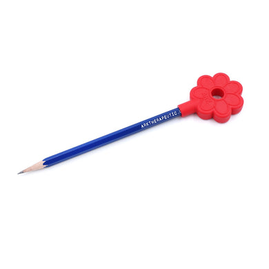 Ark Therapeutic Flower Chewable Pencil Topper: Red (standard)