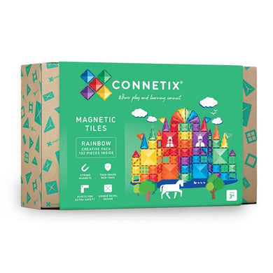Connetix Tiles - 102 pc Rainbow Creative Pack