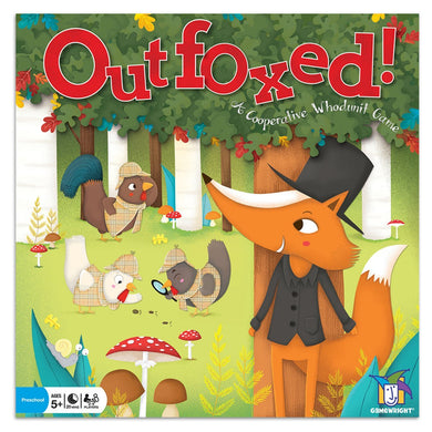 Gamewright: Outfoxed Co-Operative Board Game