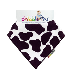 Dribble On's Bandana Bib - Cow Print: On Sale was $14.95