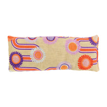 Load image into Gallery viewer, Annabel Trends Linen Eye Rest Pillow: Groovy Rainbows