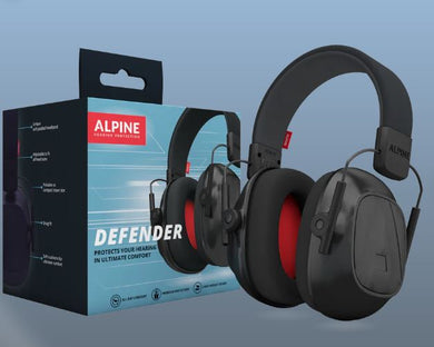 Alpine Hearing Protection - Defender Ear Muffs (Adult Size)