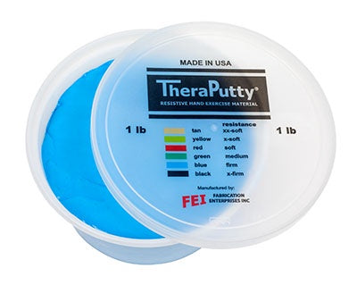 Cando TheraPutty Blue Firm 3oz