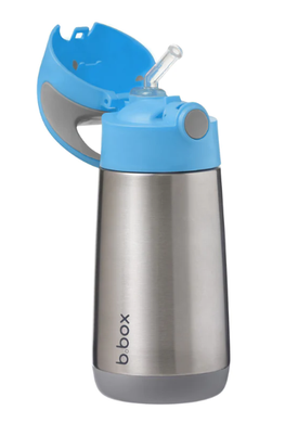 B.Box Insulated Drink Bottle 350: Blue Slate