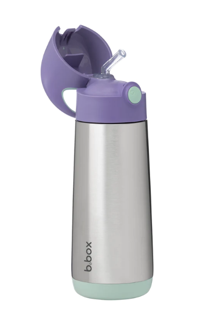 B.Box Insulated Drink Bottle 500 Lilac Pop