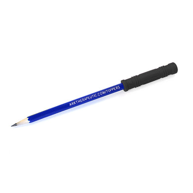 Ark Therapeutic Bite Saber: Chewable Pencil Topper: Black XT - The Sensory Studio