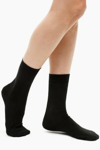 CalmCare Sensory Socks: Black - Adults Size 5-8