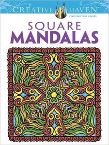 Square Mandalas Coloring Book: On Sale was $19.95