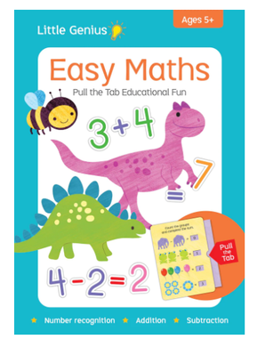Little Genius  Giant  Flash Cards - Easy Maths