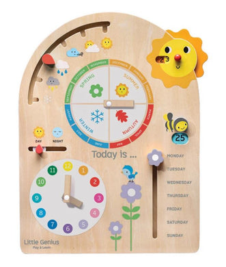 Little Genius Play and Learn - My Wooden Calendar