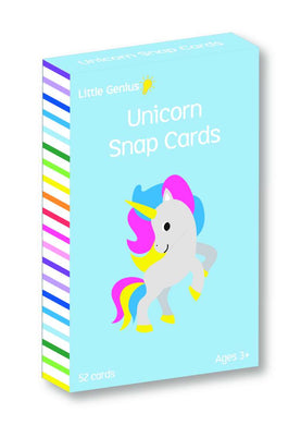 Little Genius Unicorn Snap Cards