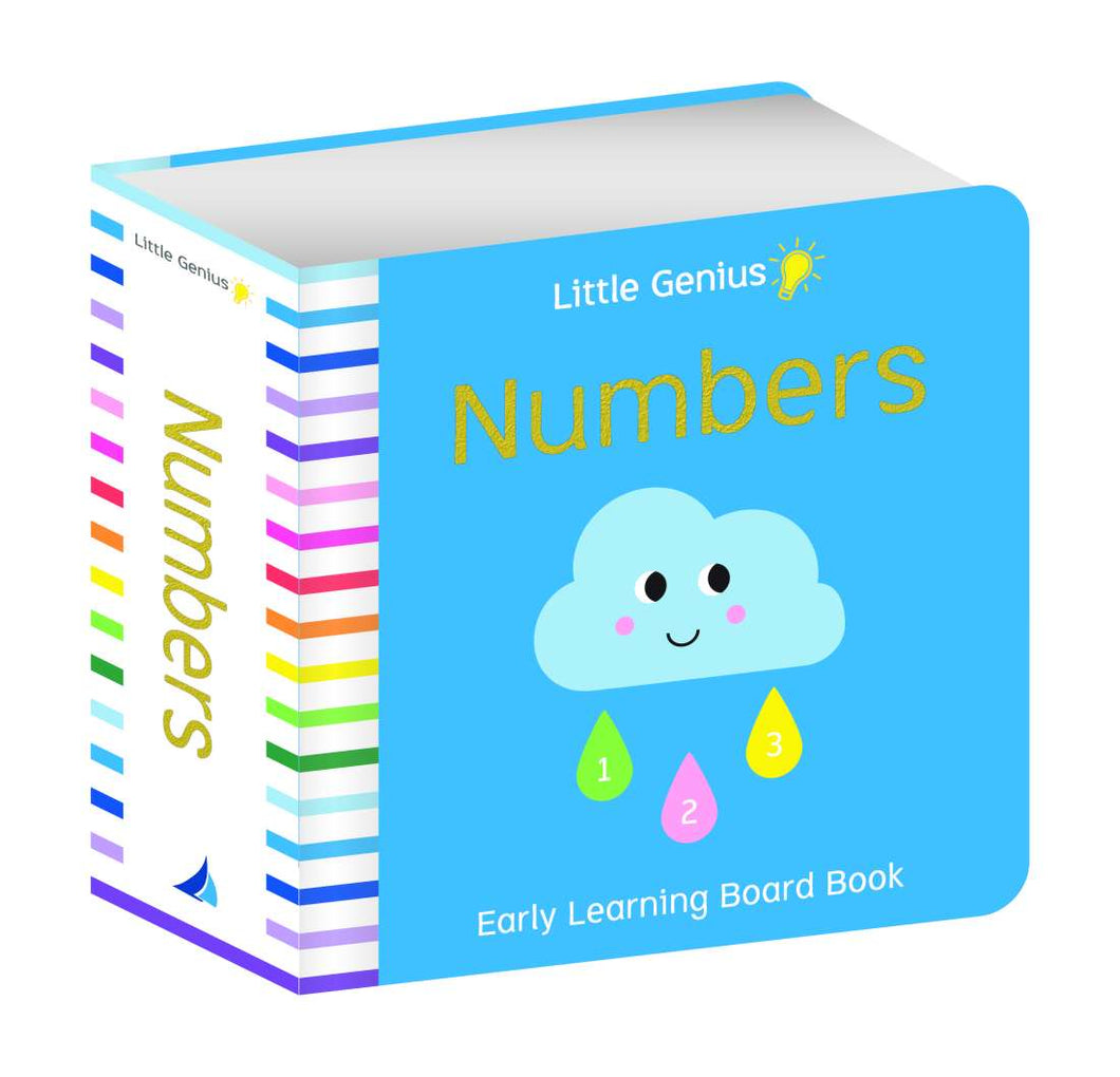 Little Genius Numbers Chunky Board Book: On Sale was $29.95