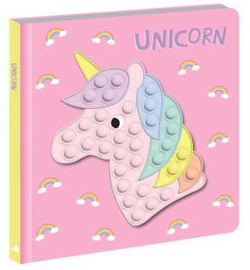 Bubble Pops Pop it Book - Unicorn