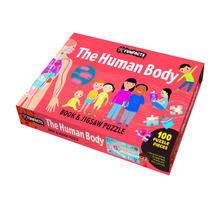 Load image into Gallery viewer, FunFacts Book &amp; Jigsaw Puzzle - The Human Body