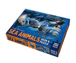 Garry Flemming's Book & Jigsaw Puzzle - Sea Animals