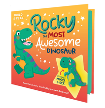 Load image into Gallery viewer, Build &amp; Play - Rocky the Most Incredible Dinosaur
