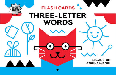 Bright Sparks Flash Cards - Three Letter Words