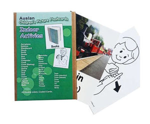 Auslan Childrens Flash Cards - Indoor Activities & Games