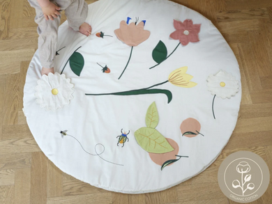Fabelab Floral Activity Baby Blanket: On Sale was $139.95