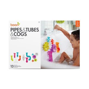 Boon Pipes, Tubes and Cogs Bath Toy Bundle